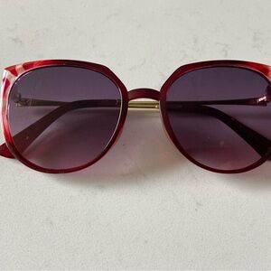 Vintage Red Sunglasses